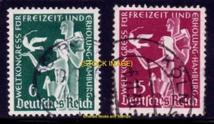 EBS Germany 1936 - World Recreation Congress - Michel 622-623 - Used - Picture 1 of 1