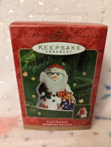 2000 Hallmark Keepsake Ornament Cool Character Snowman in box - Picture 1 of 1