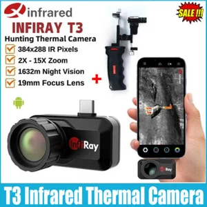 InfiRay Xinfrared T3 Infrared Thermal Imager Night Vision Thermal Camera Type-C - Picture 1 of 7