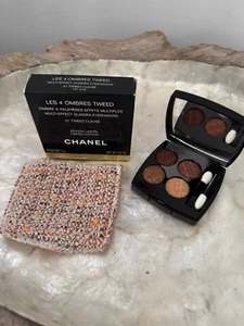 CHANEL LES 4 OMBRES 01 TWEED CUIVRÉ EYESHADOW QUAD - RARE - Picture 1 of 7