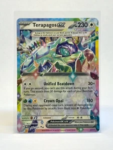 Terapagos EX 092/131 Double Rare - Pokemon TCG Prismatic Evolutions - Near Mint - Picture 1 of 2
