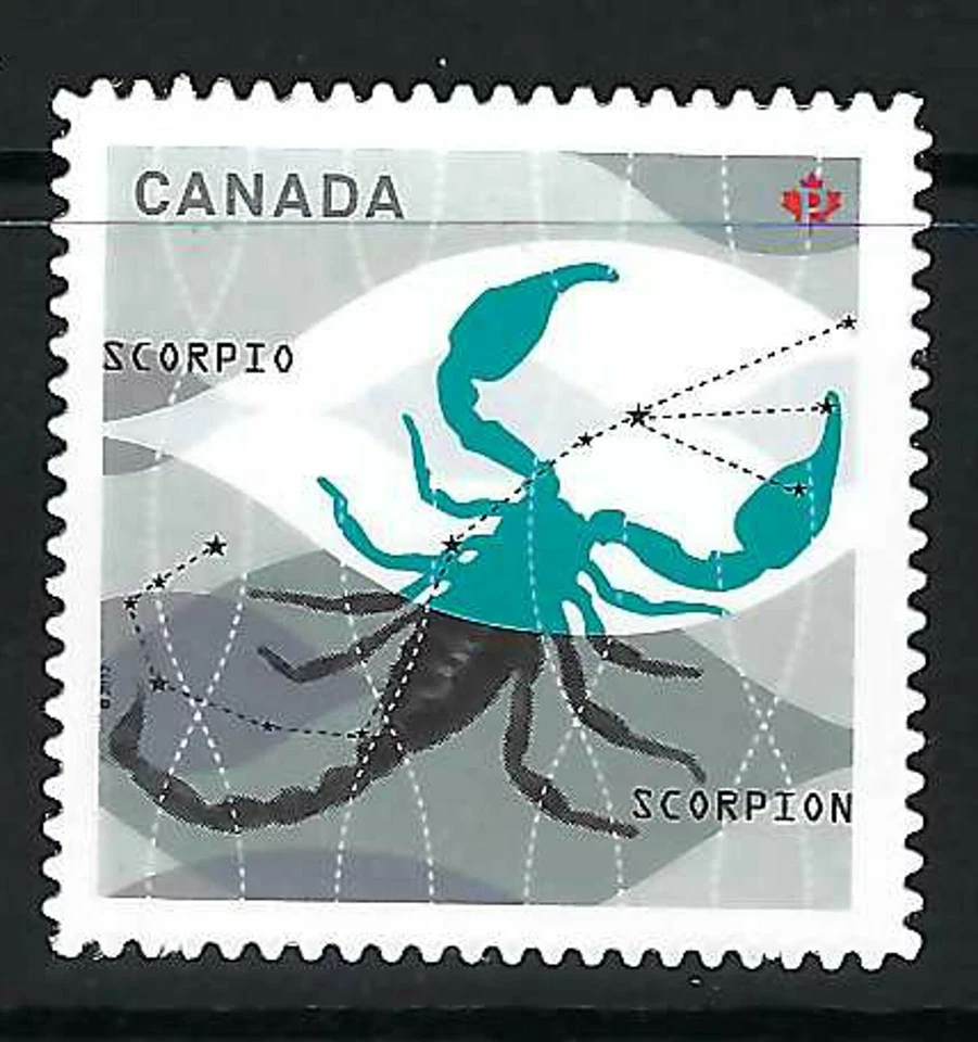 CANADA - SCOTT 2456i - VFNH - FROM QUATERLY PACK - SIGNS OF THE ZODIAC - 2011 — 第 1/1 张图片