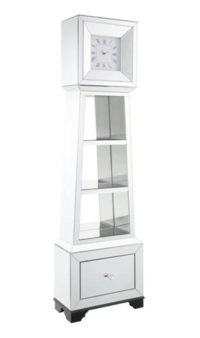 Acme Furniture Dalton Mirrored Grandfather Clock Cover