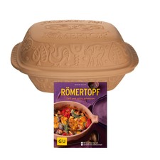 RÖMERTOPF Bräter KLASSIKER 5 kg für 6 Personen + GU Kochbuch