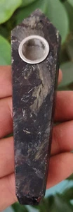 Pipas de fumar de cristal astrofilita BONITAS NATURALES 86 g pipa de cuarzo curativo - Imagen 1 de 13