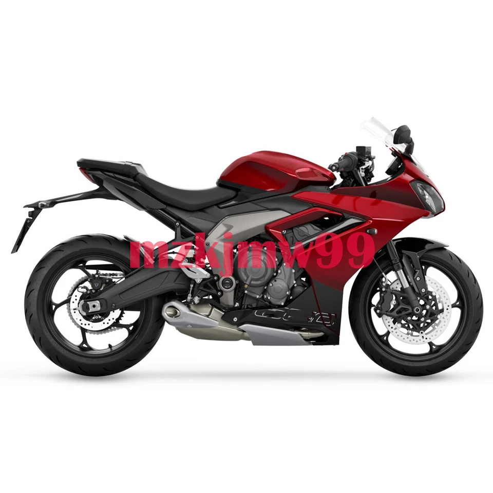 Комплект обтекателя кузова красный черный для Triumph Daytona 660 2024-2025 - Изображение 1 из 1