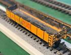 N Scale Bachmann weathered & distressed UP 40’ gondola w Rapido couplers
