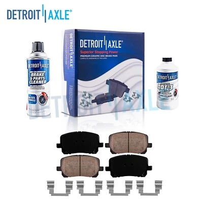 Pastillas de freno delanteras de cerámica con kit de hardware para Pontiac Vibe Toyota Corolla Matrix Foto 1 de 4