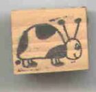 Lady Bug small original design Rubber Stamp  made in america free shipping T-1
