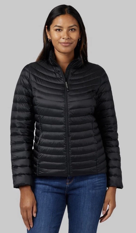 Chaqueta cortavientos para mujer 32 Degrees Heat azul marino talla pequeña Foto 1 de 4