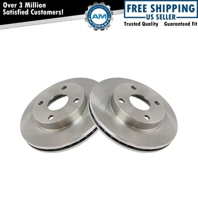 Front Brake Rotors Set For 1999-2001 Mazda Protege - Image 1 of 3