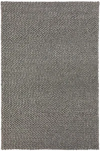 3x5 Dalyn Gray Casual Fluffy Flat Plush Solid Door Mat GR1 - Aprx 3' 6" x 5' 6" - Picture 1 of 2
