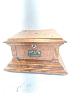Refinished Early Victor Type Vic III Phonograph Cabinet, Talking Machine - Bild 1 von 18