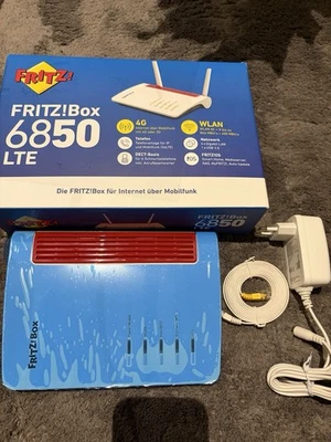 AVM FRITZ!Box 6850 LTE Router - Weiß, wie neu - Bild 1 von 3