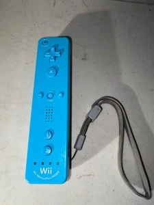 Mando a distancia Wiimote oficial Blue Teal OEM Nintendo Wii RVL-003 probado  - Imagen 1 de 4