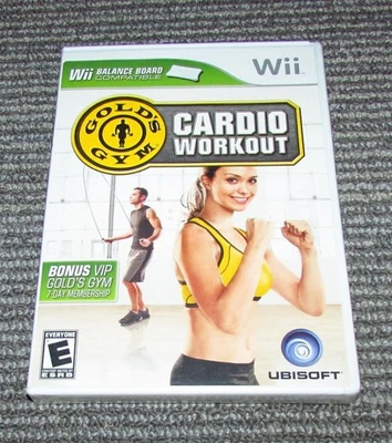 Gold's Gym Cardio Workout (Nintendo Wii) Brand New / Fast Shipping - Image 1 of 2
