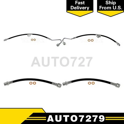 Línea de freno de manguera hidráulica de freno delantero trasero Dorman para Chevrolet Blazer 1998-2000 Foto 1 de 4