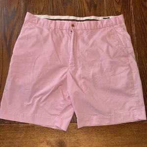 Polo Ralph Lauren Shorts Mens 38 Pink Embroidered Oakmont Country Club OCC - Picture 1 of 8