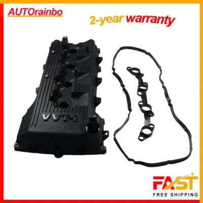 Tampa e junta da válvula do motor 11201-75055 compatível com Toyota Tacoma 2.7L 2005-2015 - Imagem 1 de 4