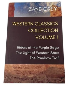 Zane Grey Western Classics Collection Volume 1- Riders Of Purple Sage, Rainbow - Imagen 1 de 2