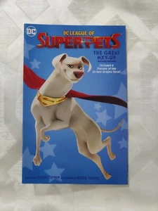 Cómic exclusivo de AMC League of Superpets promoción de DC The Great Mxy-Up RARO NUEVO - Imagen 1 de 3