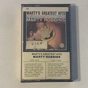 Marty Robbins, Marty’s Greatest Hits (cassette) - Imagen 1 de 1