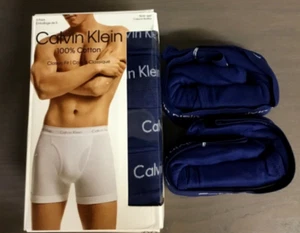Calvin klein 5Pack Cotton Boxer Brief Blue Large - Picture 1 of 1