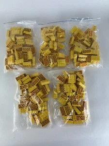 LEGO Lot of 240 Yellow 2x4 Bricks G6, Pre Owned, 1 Lb 4 Oz. Signs Of Use - Picture 1 of 5