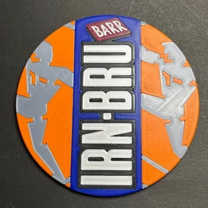 Irn Bru Coaster - 3D Printed - Picture 1 of 5