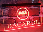 Bacardi LED-Neonlichtschild fr Bar, Alco-Shop, Pub, Bier, Rum, Club,...