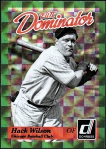 2014 Panini Hall of Fame Elite Dominator #13 Hack Wilson - NM-MT - Picture 1 of 2