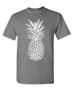 T-Shirt SCHÄDELANANAS - Unisex Baumwolle - Bild 1 von 10