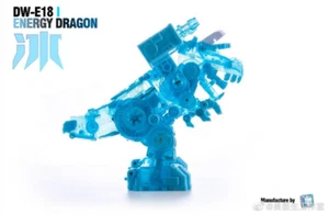 Trypticon Blue Dr. WU DW-E18I Decepticon Transparent Action Figure Mini Toys New - Picture 1 of 6