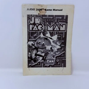 Jr. Pac-Man Manual for Atari 2600 - Original Game Manual Only - Picture 1 of 2