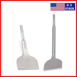 Broca percutora rotativa para azulejos cincel ancho 2 piezas 3""/75 mm X 160/250 mm SDS PLUS  - Imagen 1 de 14