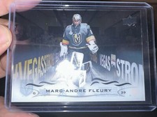 Marc-Andre Fleury 2018-19 Upper Deck Clear Cut