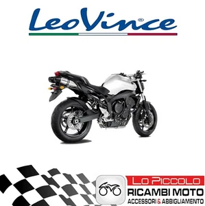 COPPIA TERMINALI LEOVINCE LV ONE EVO YAMAHA FZ6 S2 600 FAZER 2010 ABS OMOLOGATO - Foto 1 di 1