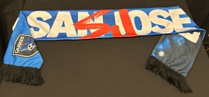 San Jose Earthquakes MLS Pro Soccer League GDGA CEFCU Promo Game Fan Scarf - Picture 1 of 11