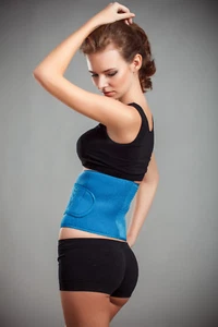 Hochwertige Rückenbandage aus Neopren, Rückenstütze, Nierengurt, Lumbalbandage - Picture 1 of 10