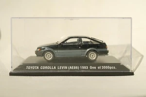 Ebbro 1/43 Toyota Corolla Levin Ae86 Black 1983 1:43 Scale - Picture 1 of 2