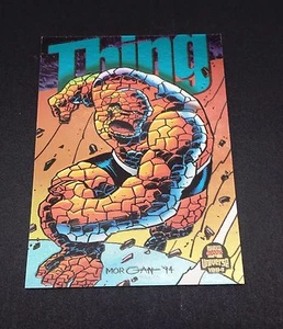Marvel Universe 1994 Power Blast Foil Insert Thing 9 of 9 NM/M - Bild 1 von 2