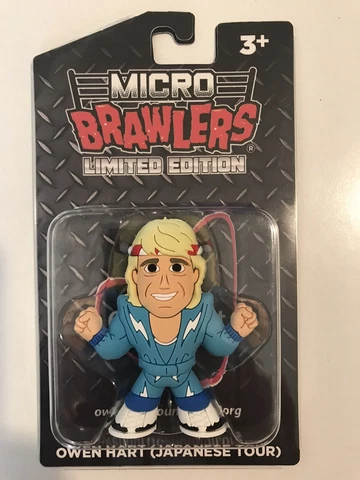 Owen Hart (Japanese Tour) Limited Edition #159 Micro Brawler Cover