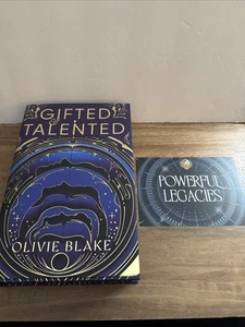 Gifted & Talented By Olivie Blake FairyLoot March 2025 Book Box - Imagen 1 de 7