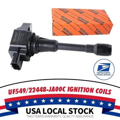 1Pack Ignition Coil Pack for Nissan Sentra 2013-2019 1.8L l4 Replaces UF549 - Image 1 of 4
