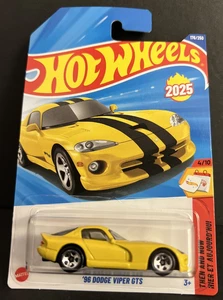 2025 Hot Wheels 176/250 '96 DODGE VIPER GTS ~ 4/10 THEN & NOW ~ BOX SHIPS FREE! - Picture 1 of 9