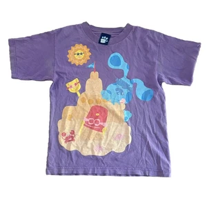 Blue's Clues Vtg 90s Graphic T-Shirt Nickelodeon 1999 L Purple Nick Youth Purple - Picture 1 of 9