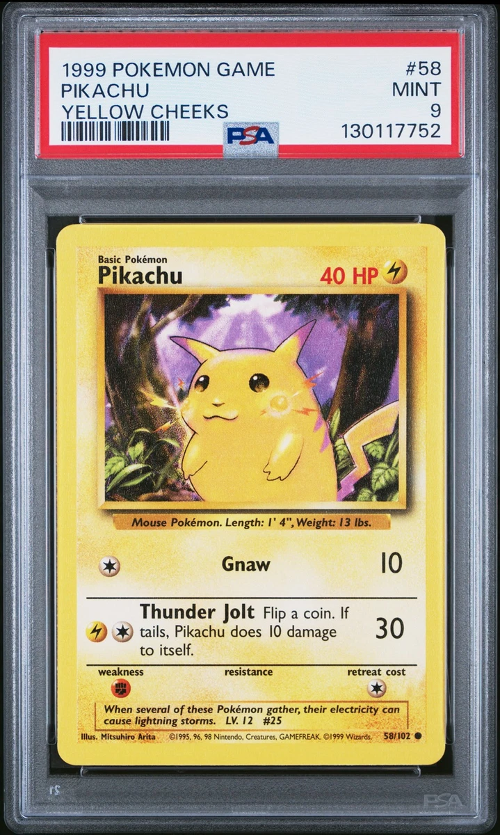 psa9 ピカチュウセット Pokémon TCG Base Set Pikachu Grade 9 Individual Collectible Card