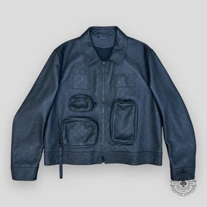 Louis Vuitton Monogram Embossed Utility Jacket - Picture 1 of 10