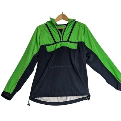 A|X Armani Exchange Men's Windbreaker XS Green Navy Pullover Jacket - Image 1 of 4