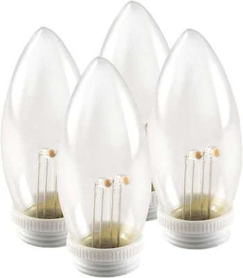 612 Vermont Ultra Bright, Battery Operated LED Window Candle White, Clear  - Image 1 of 4